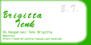 brigitta tenk business card